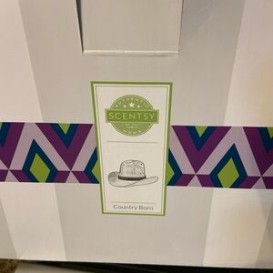 “Cowboy Born” Scentsy warmer